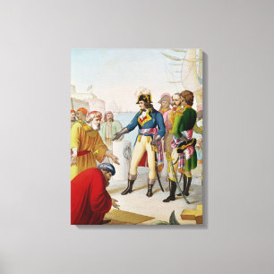 Impressão Em Tela O desembarque de Napoleon em Alexandria