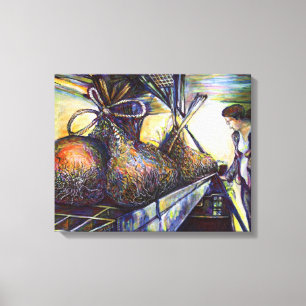 Impressão Em Tela O destino da vida ferida