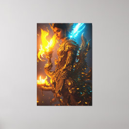 Impressão Em Tela O Dragão de Peacock 008