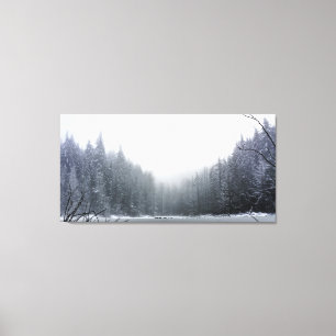 Impressão Em Tela O Enchroachment do inverno