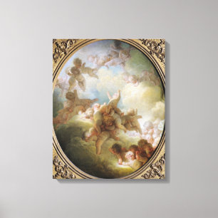 Impressão Em Tela O enxame dos Cupido, c.1767