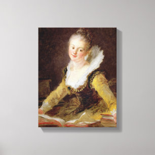 Impressão Em Tela O estudo, ou a canção, c.1769