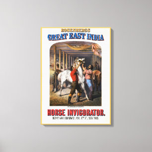 Impressão Em Tela O Excelente do Invigorador de Cavalo da Índia Orie