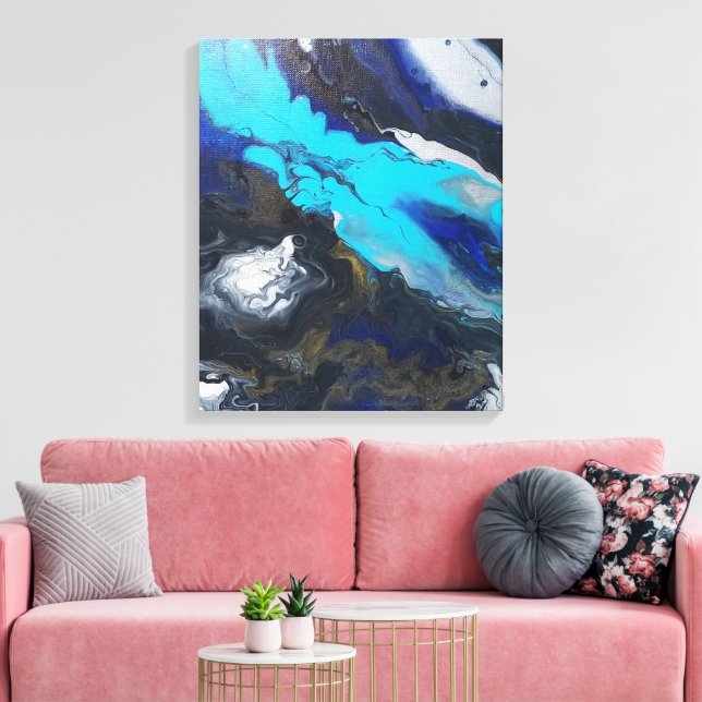 Impressão Em Tela "O Excelente Expande." (Insitu(Sala de estar))