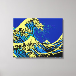 Impressão Em Tela O Excelente Hokusai Wave no Decor do Estilo de Art