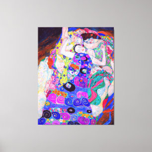 Impressão Em Tela O famoso quadro de Gustav Klimt, The Virgin (1913)