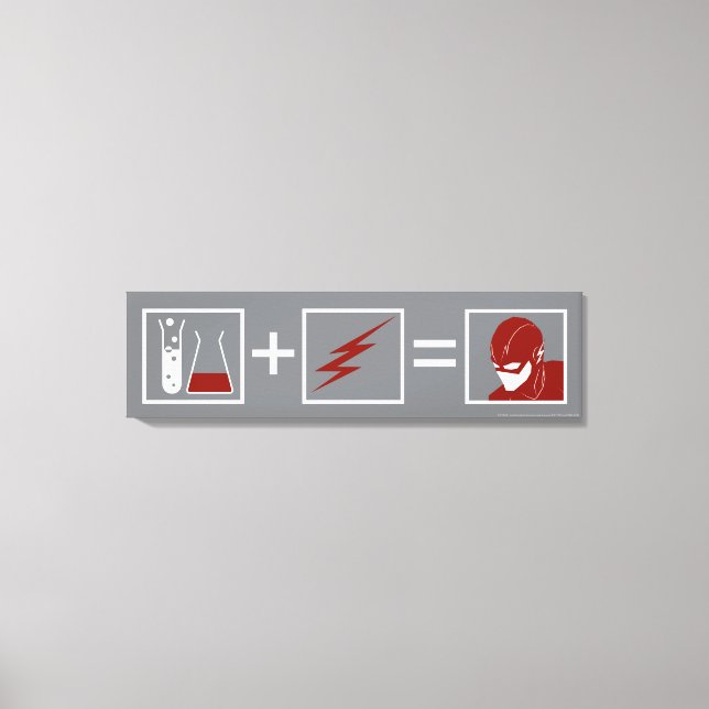 Impressão Em Tela O Flash | Equação Flash (Frente)