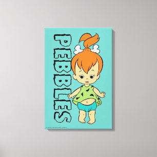 Impressão Em Tela O Flintstone dos seixos dos Flintstones  