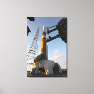 Impressão Em Tela O foguete do delta IV