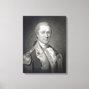 Impressão Em Tela O general Otho Holland Williams (1749-94) gravou b