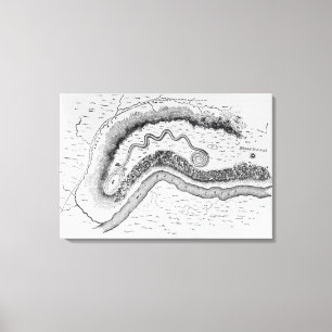 Impressão Em Tela O grande monte da serpente