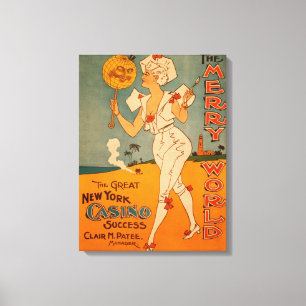 Impressão Em Tela O grande teatro do sucesso do casino de New York
