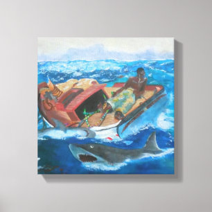 Impressão Em Tela O Gulfstream de Winslow Homer revisitado