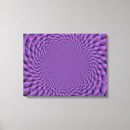 Impressão Em Tela O Infinito É Roxo