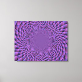 Impressão Em Tela O Infinito É Roxo