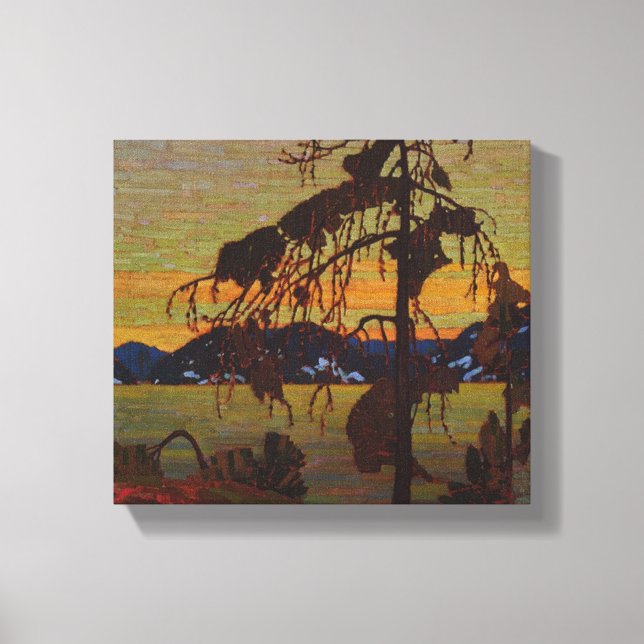 Impressão Em Tela O Jack Pine (Frente)