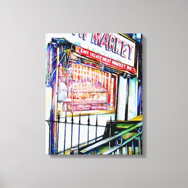 Impressão Em Tela O Jardim da Sabedoria da Aldeia Oriental (Frente)