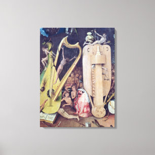 Impressão Em Tela O Jardim das Delícias Terrenas