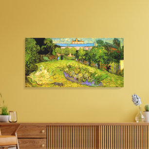 Impressão Em Tela O Jardim de Daubigny por Vincent van Gogh, Le Jard
