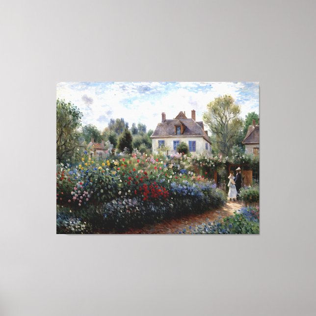 Impressão Em Tela O Jardim do Artista na Argentina (Frente)