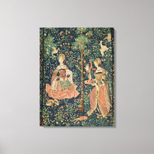 Impressão Em Tela O La Vie Seigneuriale: Bordado, c.1500