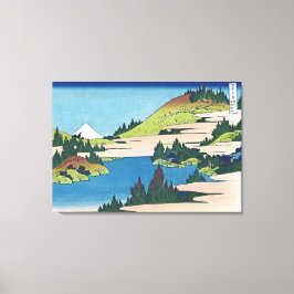 Impressão Em Tela O lago de Hakone, na província de Sagami