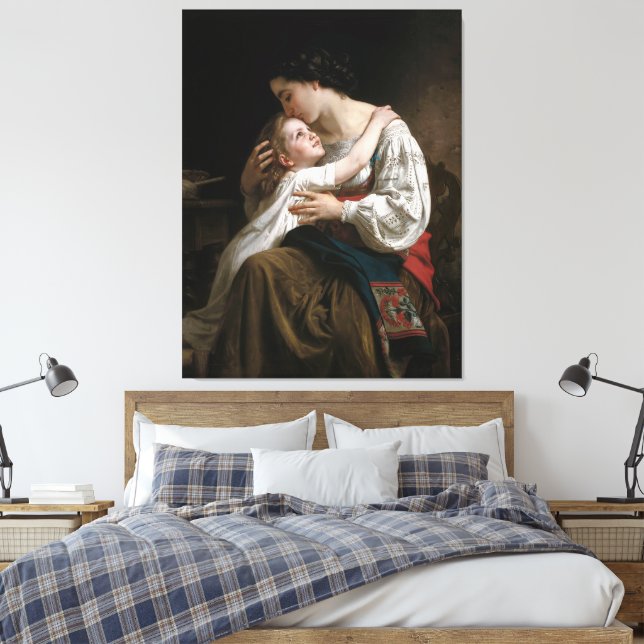 Impressão Em Tela O levantar (1865) (Insitu(Quarto))