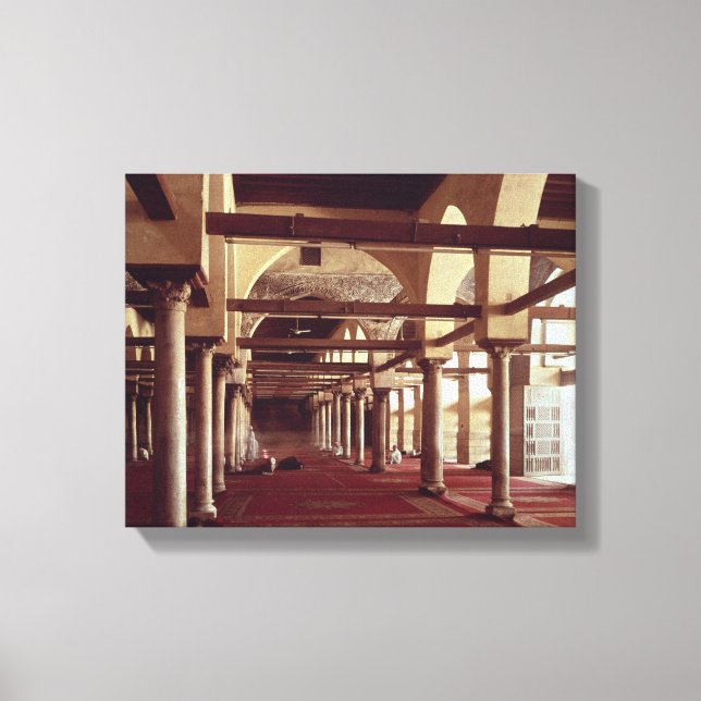 Impressão Em Tela O Líder Qibla da Mesquita de Al-Azhar (Frente)