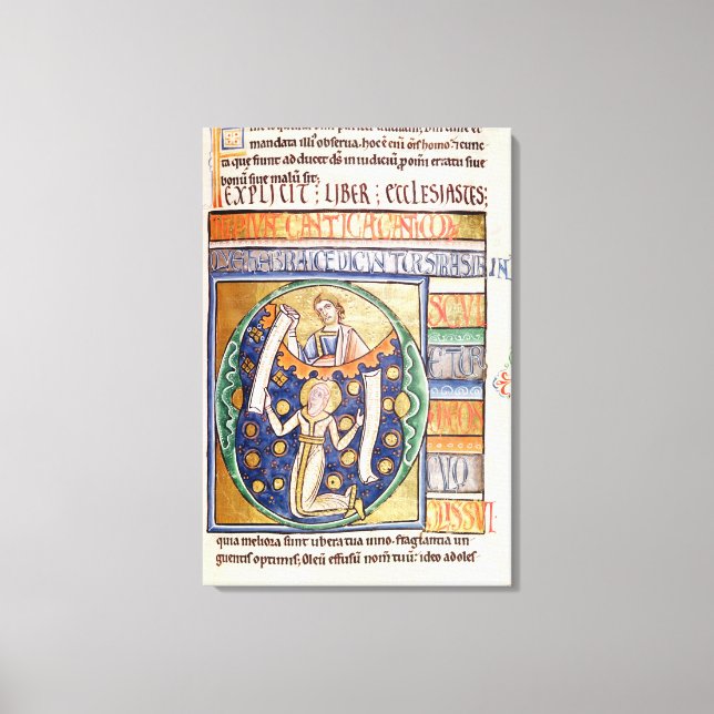 Impressão Em Tela O Livro de Eclesiastes (Frente)