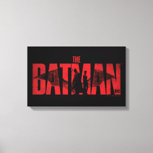 Impressão Em Tela O logotipo Batman & Catman