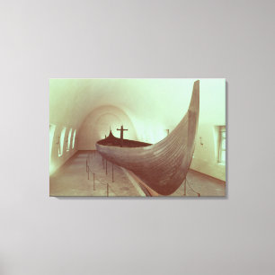 Impressão Em Tela O longship de Gokstad (madeira)