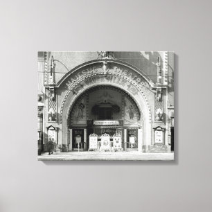 Impressão Em Tela O Majestic Theatre, 1910