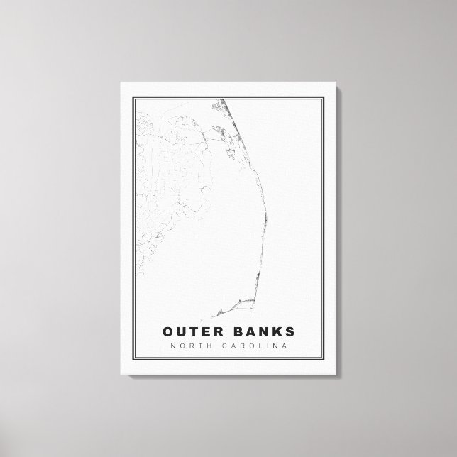 Impressão Em Tela O Mapa Externo dos Bancos (Frente)