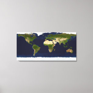 Impressão Em Tela O mármore azul