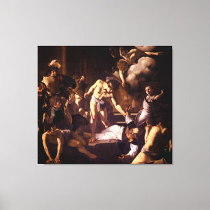 Impressão Em Tela O martírio de St Matthew por Caravaggio 1600