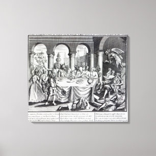 Impressão Em Tela O maskquerade diabólico