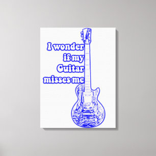 Impressão Em Tela O melhor guitarrista do mundo.