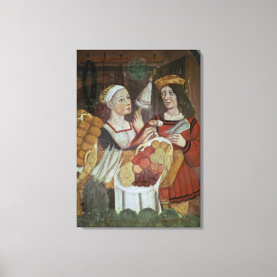 Impressão Em Tela O mercado vegetal