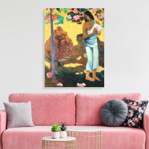 Impressão Em Tela O Mês de Maria Paul Gauguin