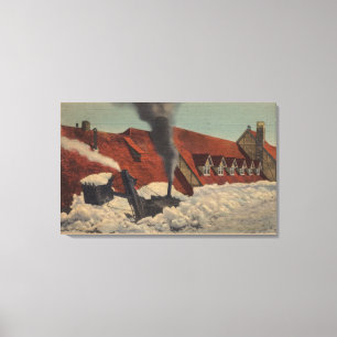 Impressão Em Tela O Monte Rainier, WA - pensão do paraíso