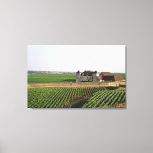 Impressão Em Tela O mosteiro do Clos de Vougeot do século XVI e