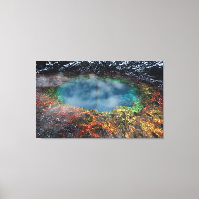 Impressão Em Tela O Mundo Vê (Frente)