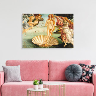 Impressão Em Tela O Nascimento de Vênus| Botticelli