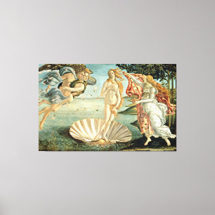 Impressão Em Tela O Nascimento de Vênus, c.1485 (tempera na canvas)