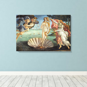 Impressão Em Tela O Nascimento de Vênus por Sandro Botticelli