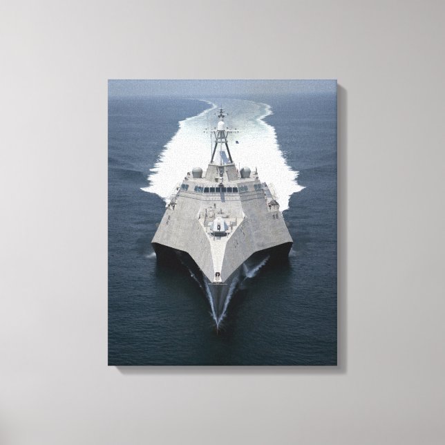 Impressão Em Tela O navio de combate litoral Independência (Frente)