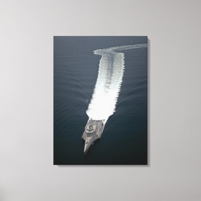 Impressão Em Tela O navio de combate litoral Independência (Frente)