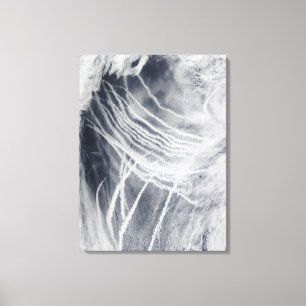 Impressão Em Tela O navio segue o Oceano Pacífico do norte