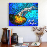 Impressão Em Tela O Oceano Geloqueiro Vai Com O Fluxo Colorido<br><div class="desc">"Vai com o fluxo." Tome uma lição desta medusa amarela laranja flutuando no oceano azul-turquesa e deixe a vida seguir seu curso sempre que você olha para esta citação colorida e inspiradora, canvas de arte fotográfica. Faz um excelente de presente inspirador e inspirador! Você pode personalizar facilmente esta arte de...</div>