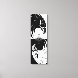 Impressão Em Tela O "Olho da Águia" Estendido